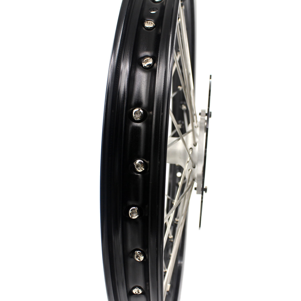 KKE 21 & 18 Casting MX Rims for Honda XR650R 2000-2008 240MM/240MM Disc Silver&Black