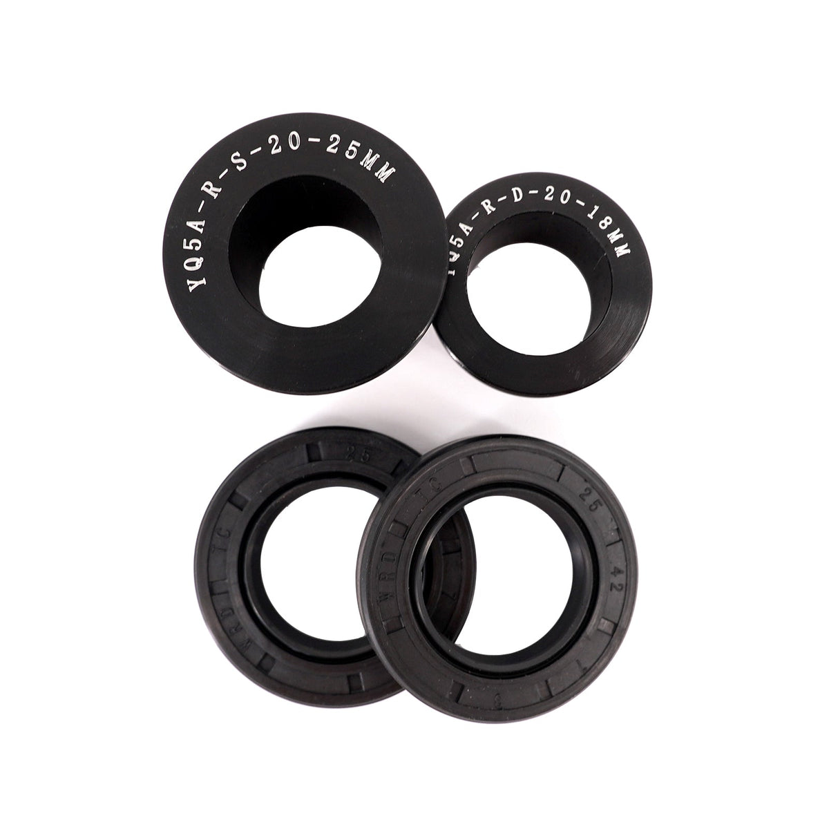 KKE Replacement Rear Billet Bushing Spacers Kit Fit Surron Ultra Bee 2023-2025 Black