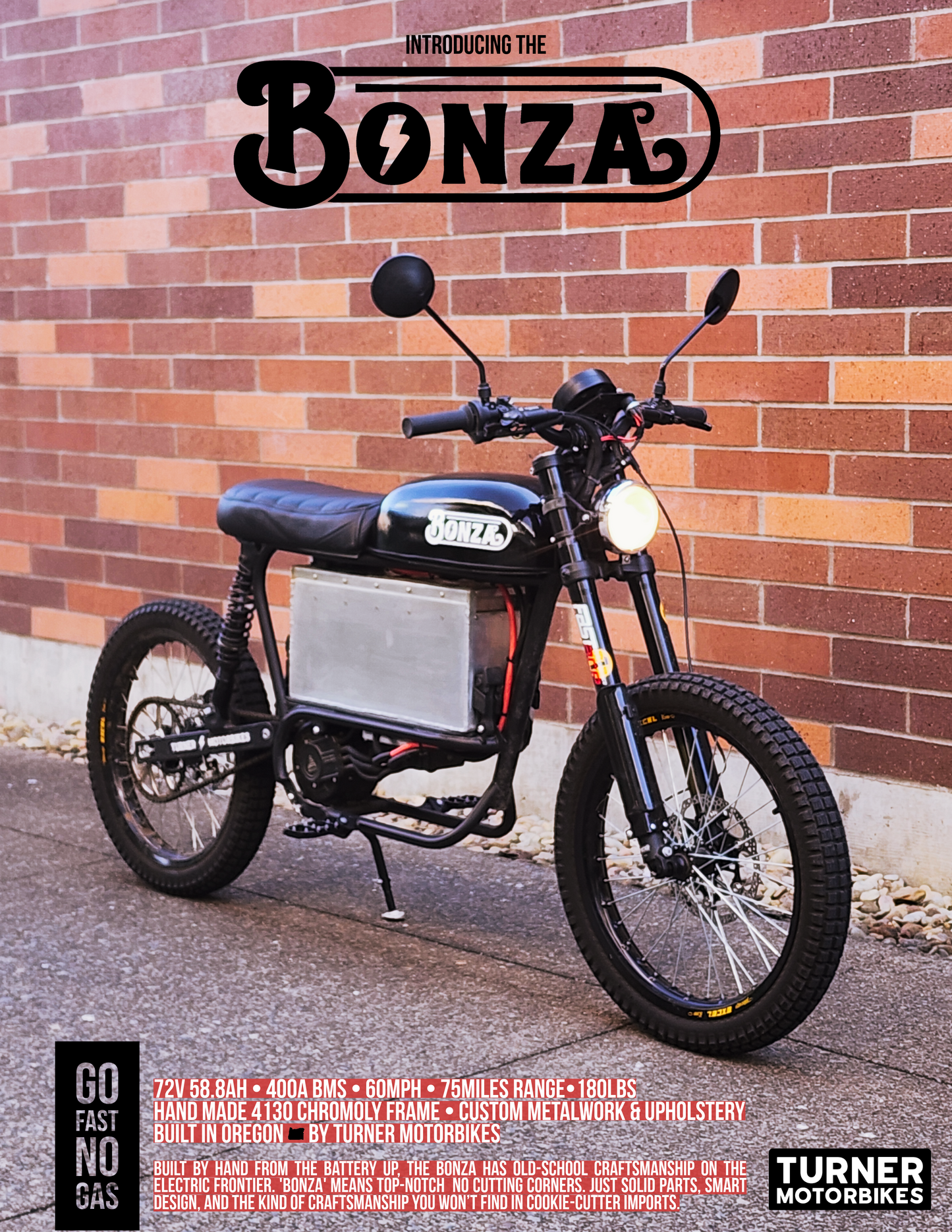 Bonza Electric Motorbike