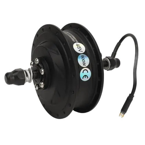 48V 500W Electirc Gear Hub Motor Brushless Rear Drive Waterproof Metal Drive Hub Brushless Gear Motor Replacement for Upgrade Parts