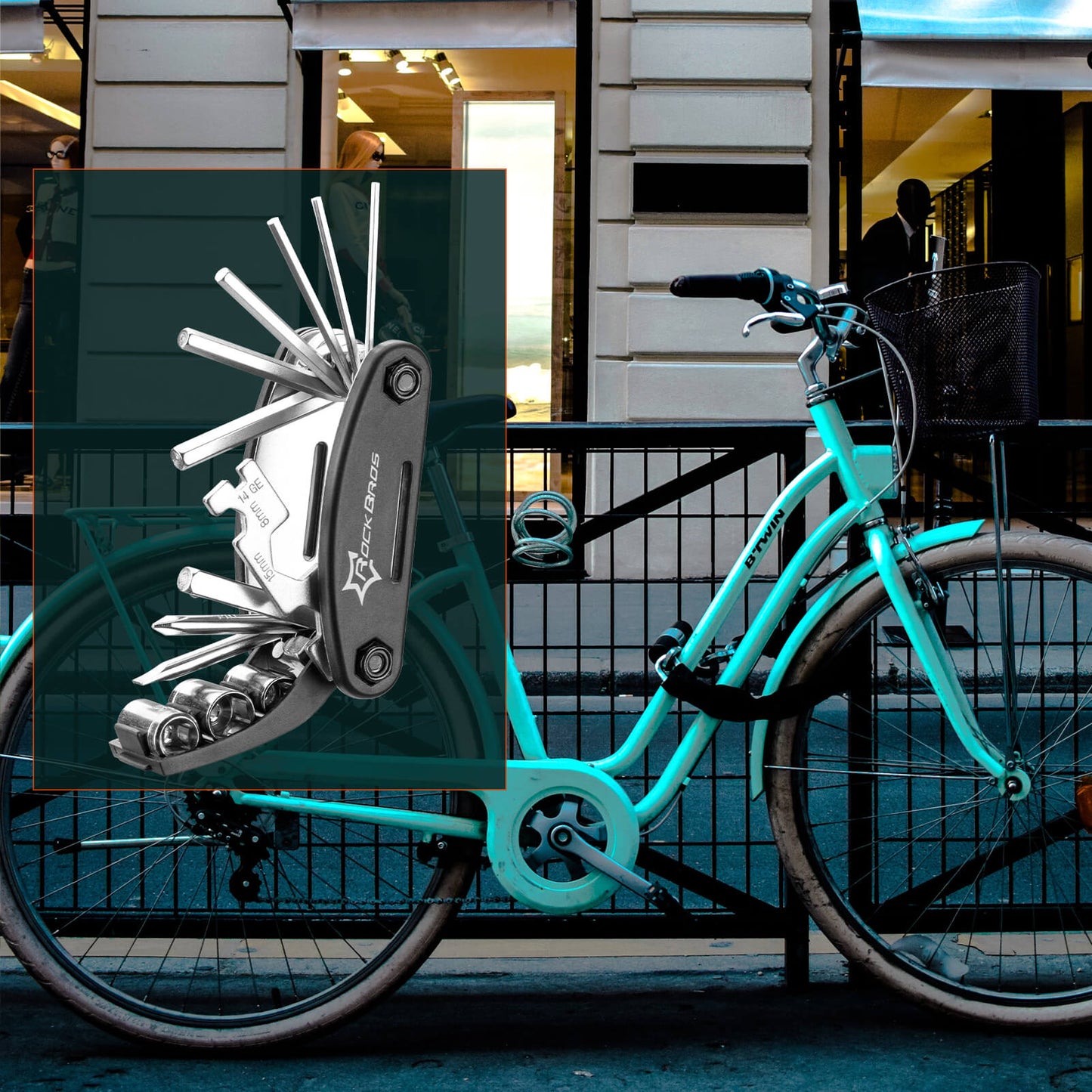 16 In 1 Multi-Function Bike Tool Kit