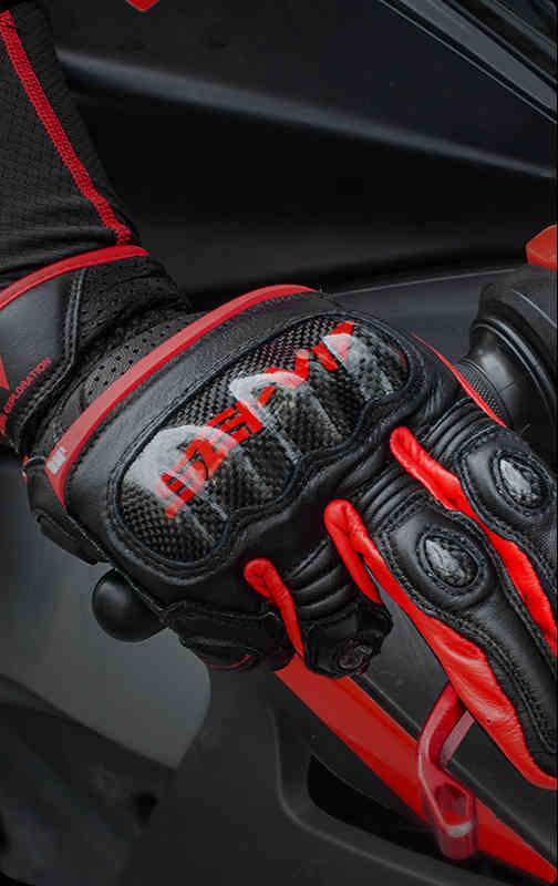 SEIVI⢠Motorcycle Carbon Fiber Leather Gloves
