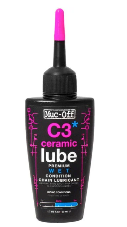 Muc-Off C3* Ceramic Lube Premium Wet Condition Chain Lubricant