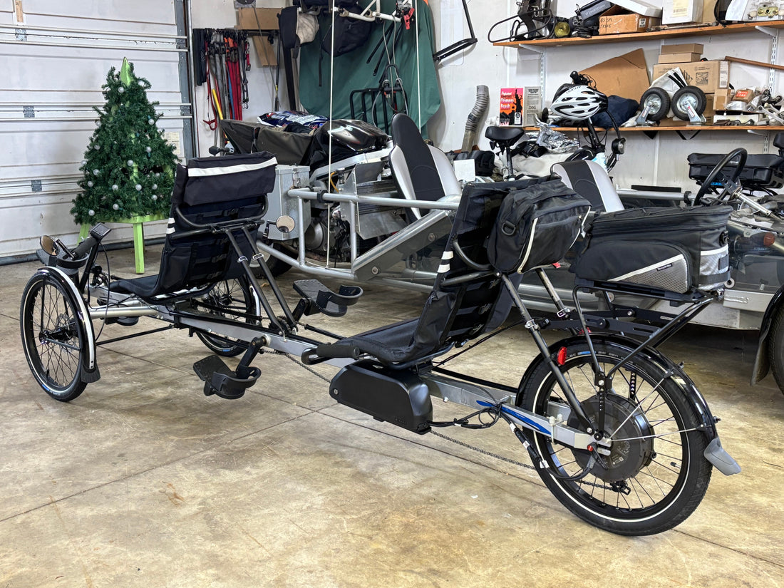 New Battery is powering a Tandem Trike