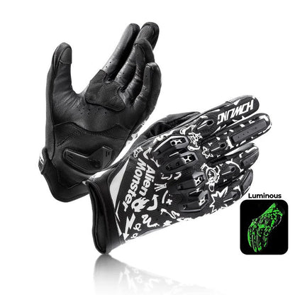 ALIEN MONSTER™ Battle Mech Luminous Motorcycle Gloves