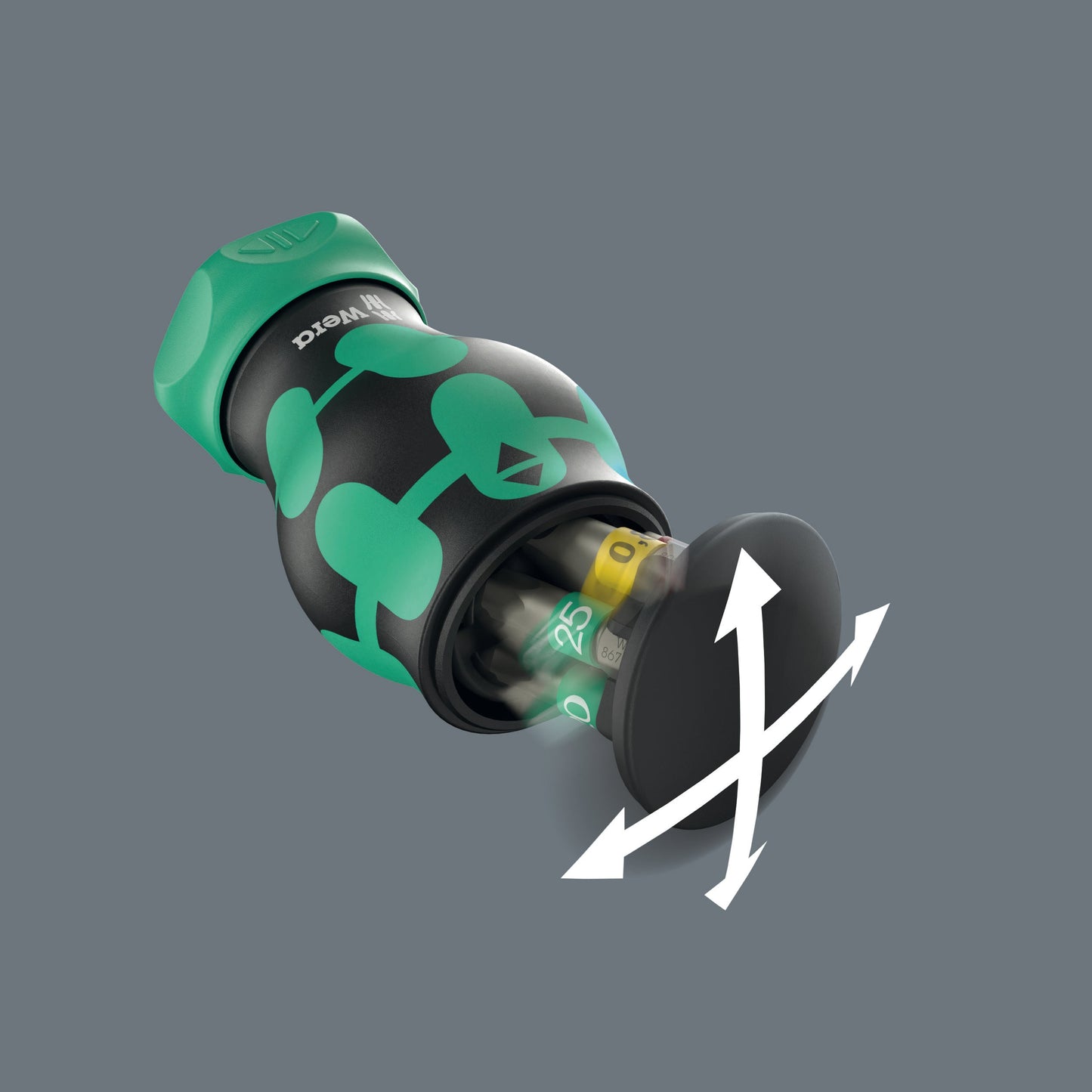 Wera Kraftform Kompakt Stubby Magazine RA 1 Screwdriver Set 6 Pieces 05008891001