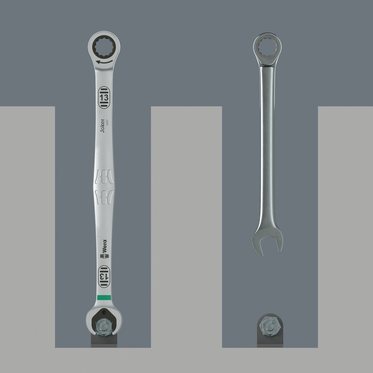 Wera 6007 Joker 5 Set 1 Combination Wrench Set 5 Pieces Metric 05020380001
