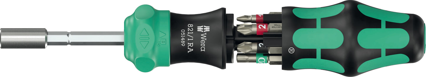 Wera Kraftform Kompakt 28 RA Ratcheting Screwdriver Set With Pouch 05051520001