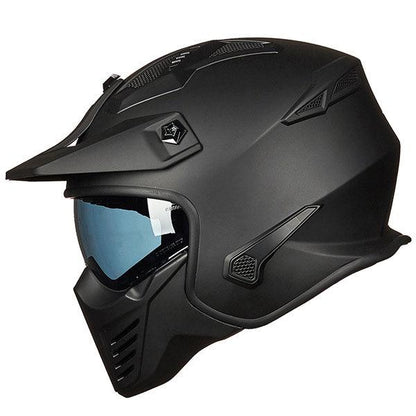 ILM Open Face Motorcycle 3/4 Half Helmet Model 726X