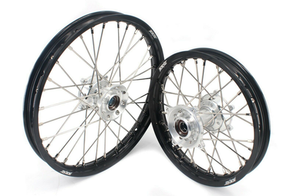 KKE 19"*1.6 & 16"*1.85 Kid's Big Wheels Fit KTM SX 85 Husqvarna TC85 GAS GAS MC85 2021-2024 Silver Hub