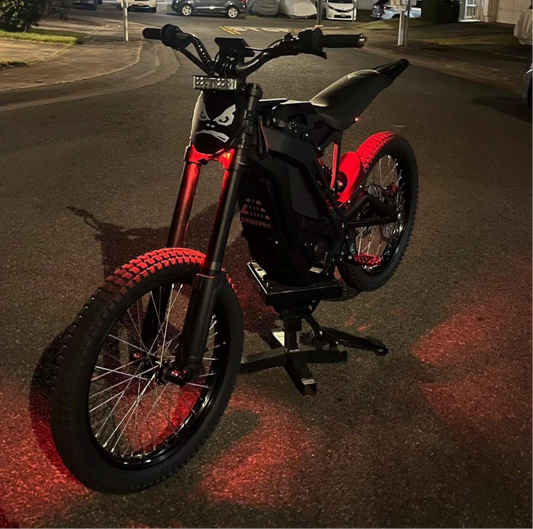 Eride Pro Underglow Complete Kit Front and Rear