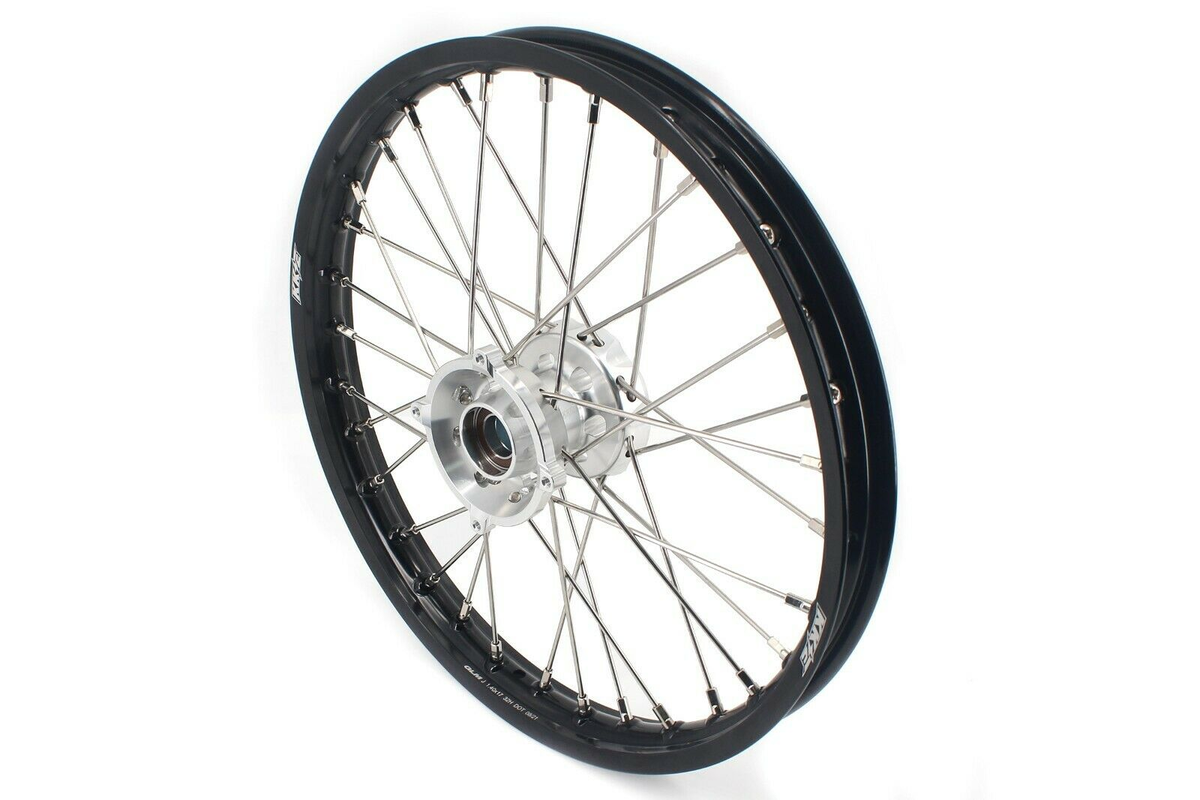 KKE 19"*1.6 & 16"*1.85 Kid's Big Wheels Fit KTM SX 85 Husqvarna TC85 GAS GAS MC85 2021-2024 Silver Hub