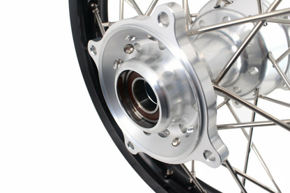 KKE 19"*1.6 & 16"*1.85 Kid's Big Wheels Fit KTM SX 85 Husqvarna TC85 GAS GAS MC85 2021-2024 Silver Hub