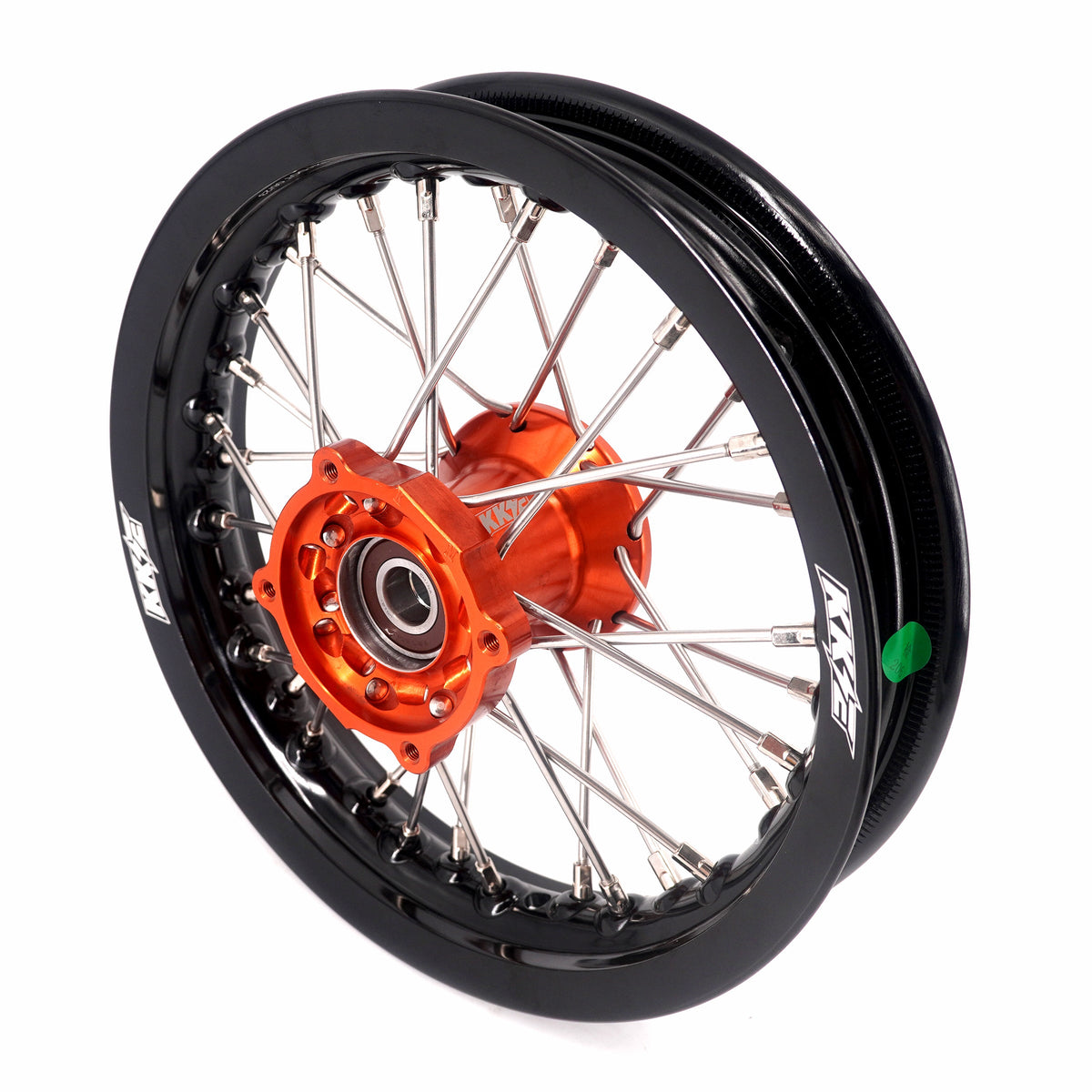 KKE 10/10 Small Kid's Wheels For KTM SX50 2014-2023 Mini Dirtbikes Orange Hub