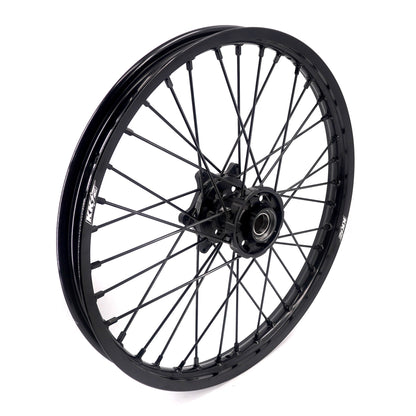 KKE Enduro 1.6*21" & 2.15*18" CNC Hub Electric Dirtbike Alloy Wheels Rims Fit STARK VARG MX EX All Black