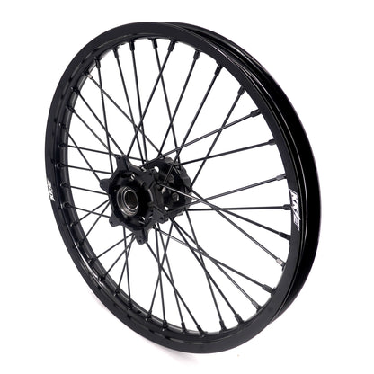 KKE Enduro 1.6*21" & 2.15*18" CNC Hub Electric Dirtbike Alloy Wheels Rims Fit STARK VARG MX EX All Black