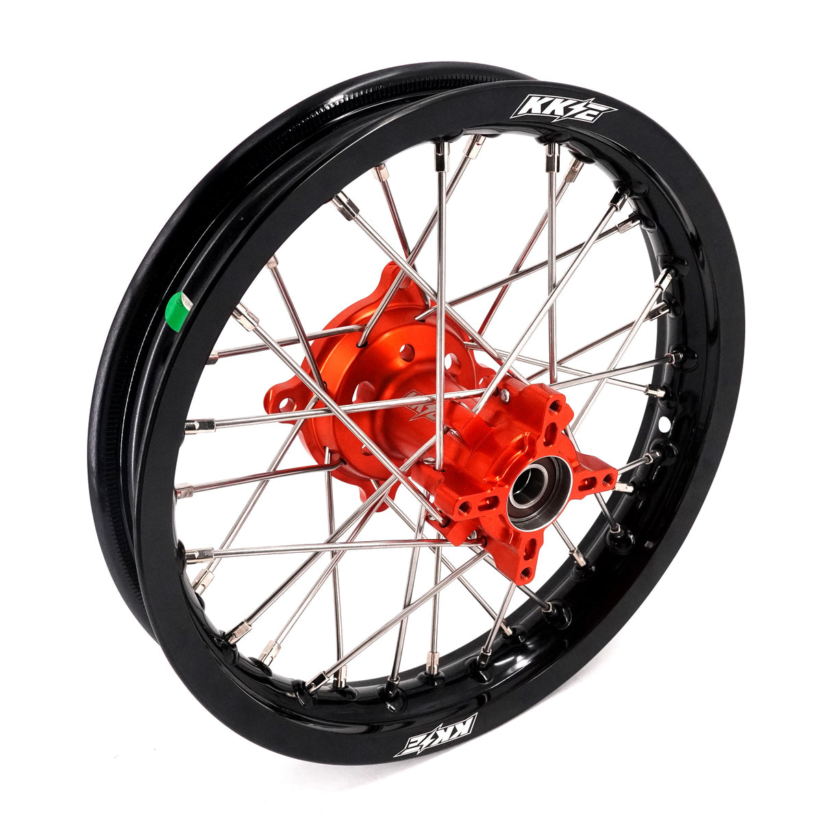 KKE 14"*1.4/12"*1.6 Kid's Small Wheels Rims Set Fit KTM SX 65 2025-2026 Orange&Black