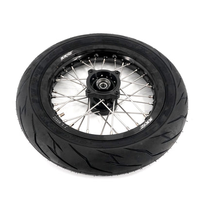 KKE 1.85*12'' & 2.15*12'' E-Bike Mini Wheels Kit with Tires Fit For Rawrr Mantis Mini 2024, Mini R/R17 2025-2026 Black