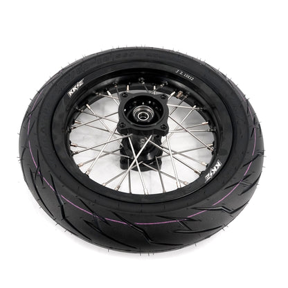 KKE 1.85*12'' & 2.15*12'' E-Bike Mini Wheels Kit with Tires Fit For Rawrr Mantis Mini 2024, Mini R/R17 2025-2026 Black