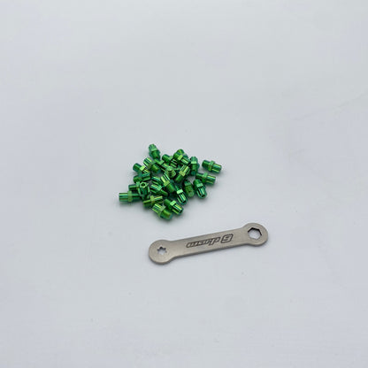 Titanium Elite Foot Peg Screws (Collective)