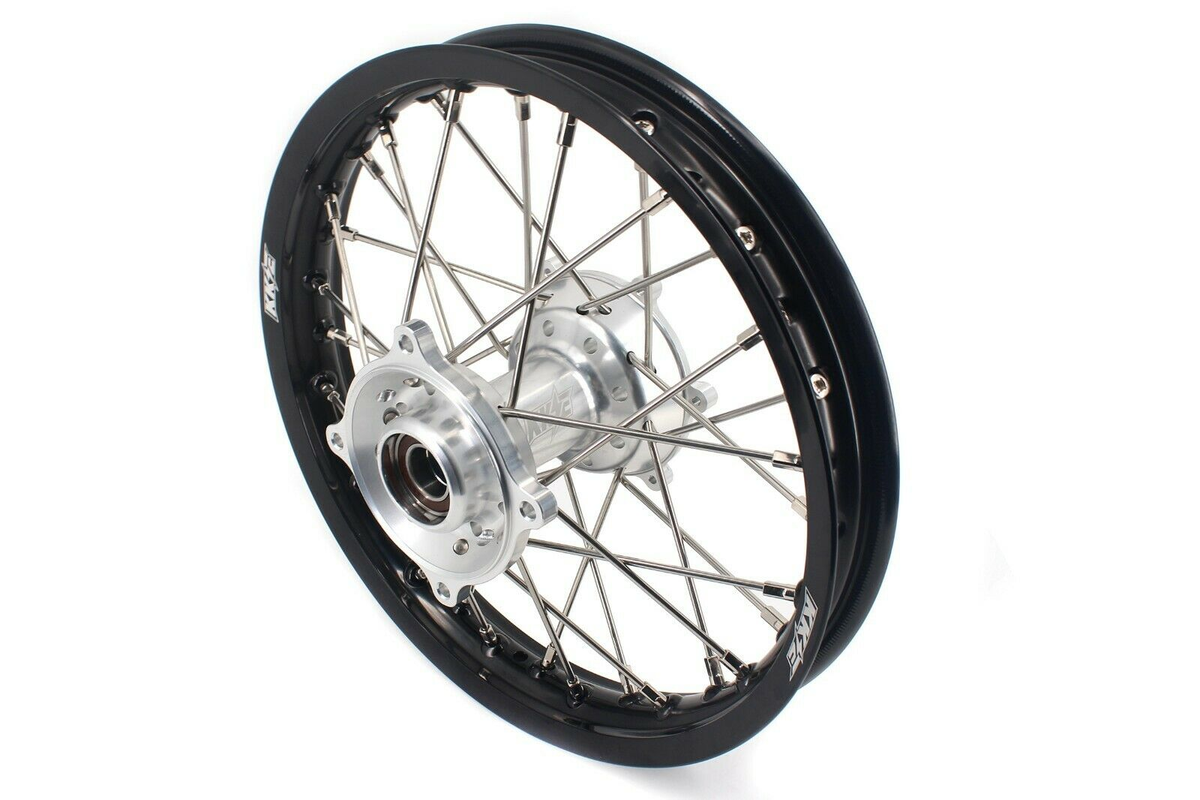 KKE 19"*1.6 & 16"*1.85 Kid's Big Wheels Fit KTM SX 85 Husqvarna TC85 GAS GAS MC85 2021-2024 Silver Hub