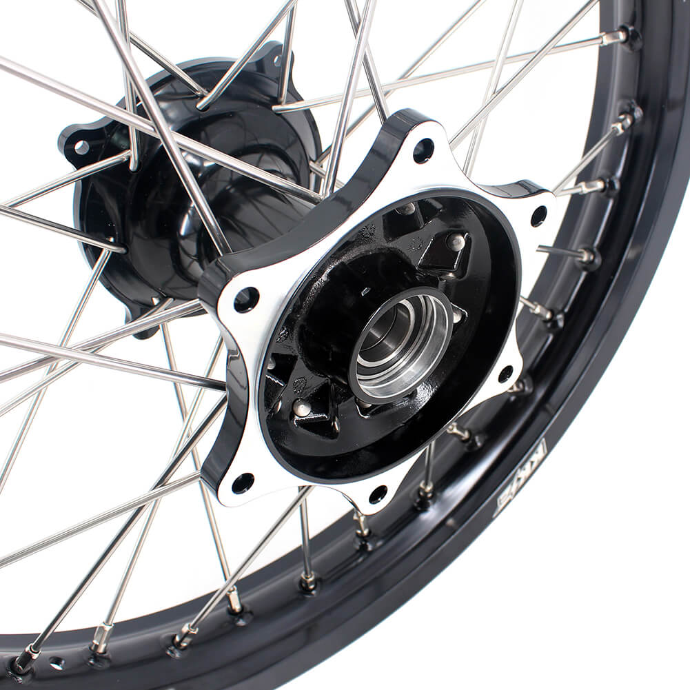 KKE 21" 19" MX Cast Dirt Bike Wheels Set For HONDA CRF250R 04-13 CRF450R 02-12 CR125R/250R 02-13