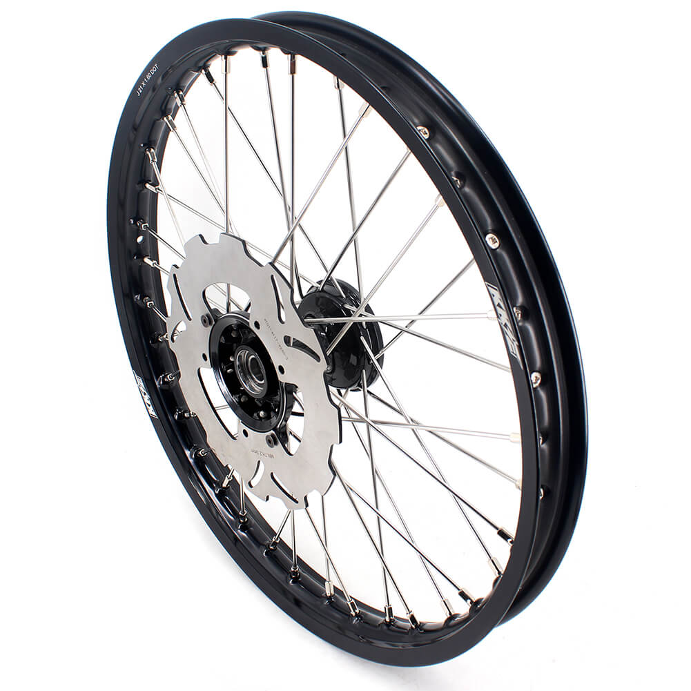 KKE 21" 19" MX Cast Dirt Bike Wheels Set For HONDA CRF250R 04-13 CRF450R 02-12 CR125R/250R 02-13