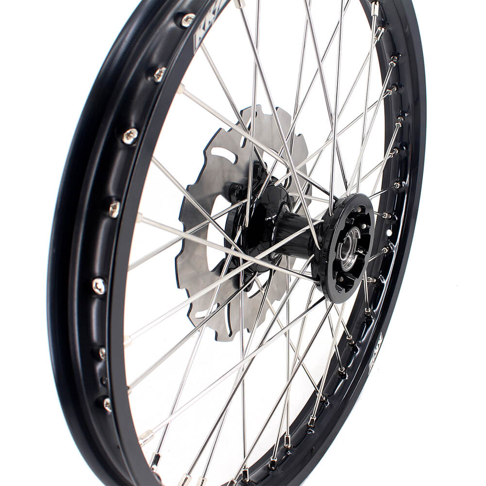KKE 21" 19" MX Cast Dirt Bike Wheels Set For HONDA CRF250R 04-13 CRF450R 02-12 CR125R/250R 02-13