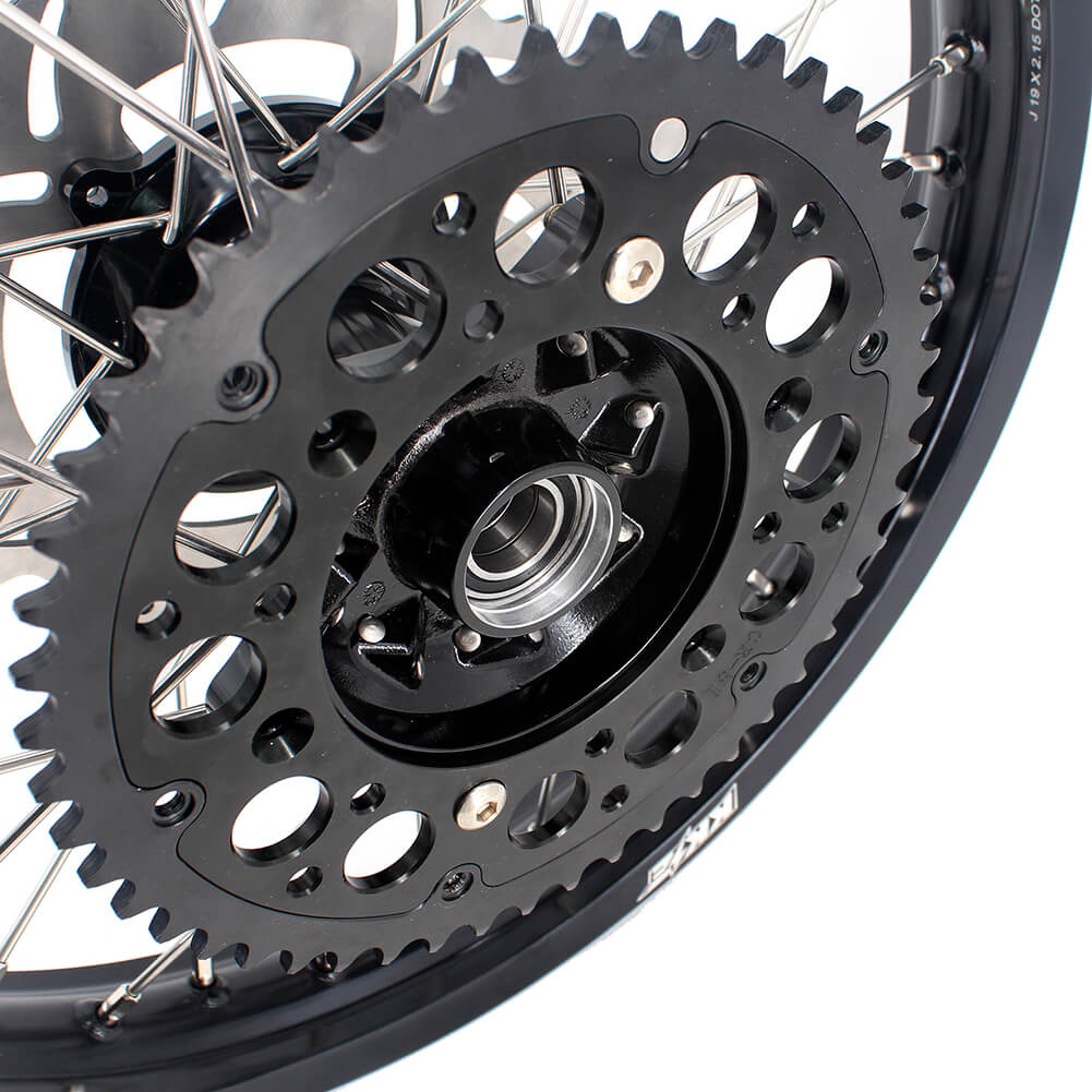 KKE 21" 19" MX Cast Dirt Bike Wheels Set For HONDA CRF250R 04-13 CRF450R 02-12 CR125R/250R 02-13