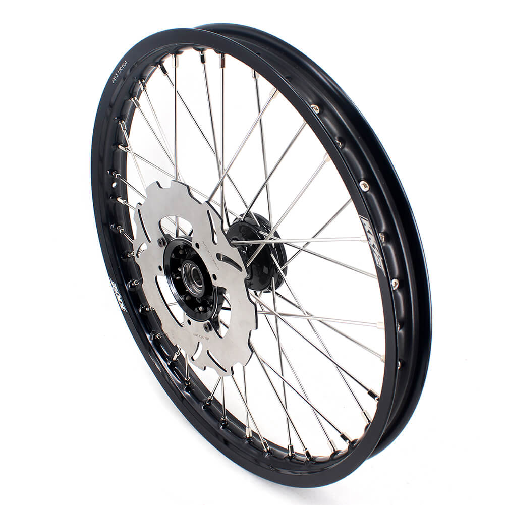 KKE 21" 19" MX Cast Dirt Bike Wheels Set For HONDA CRF250R 04-13 CRF450R 02-12 CR125R/250R 02-13