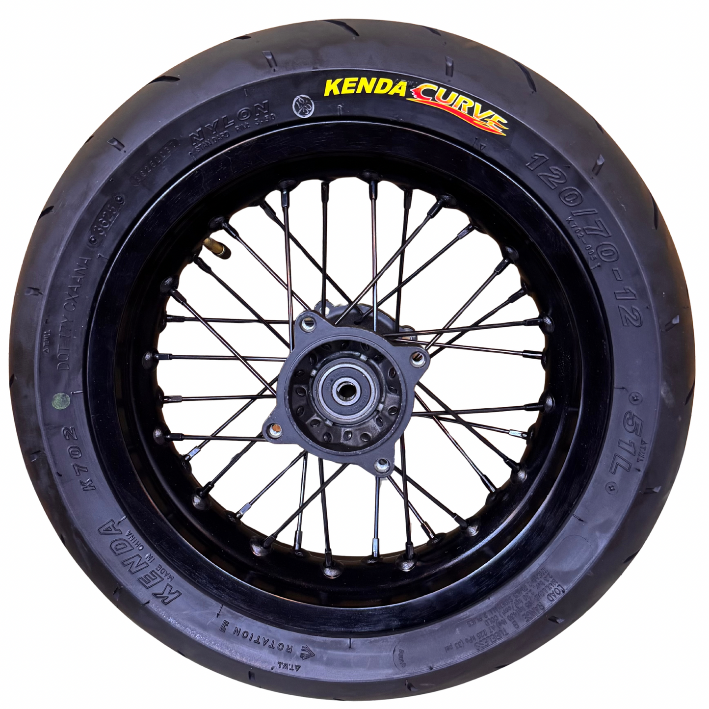 Razor MX or SX 12" Supermoto Wheel Kit
