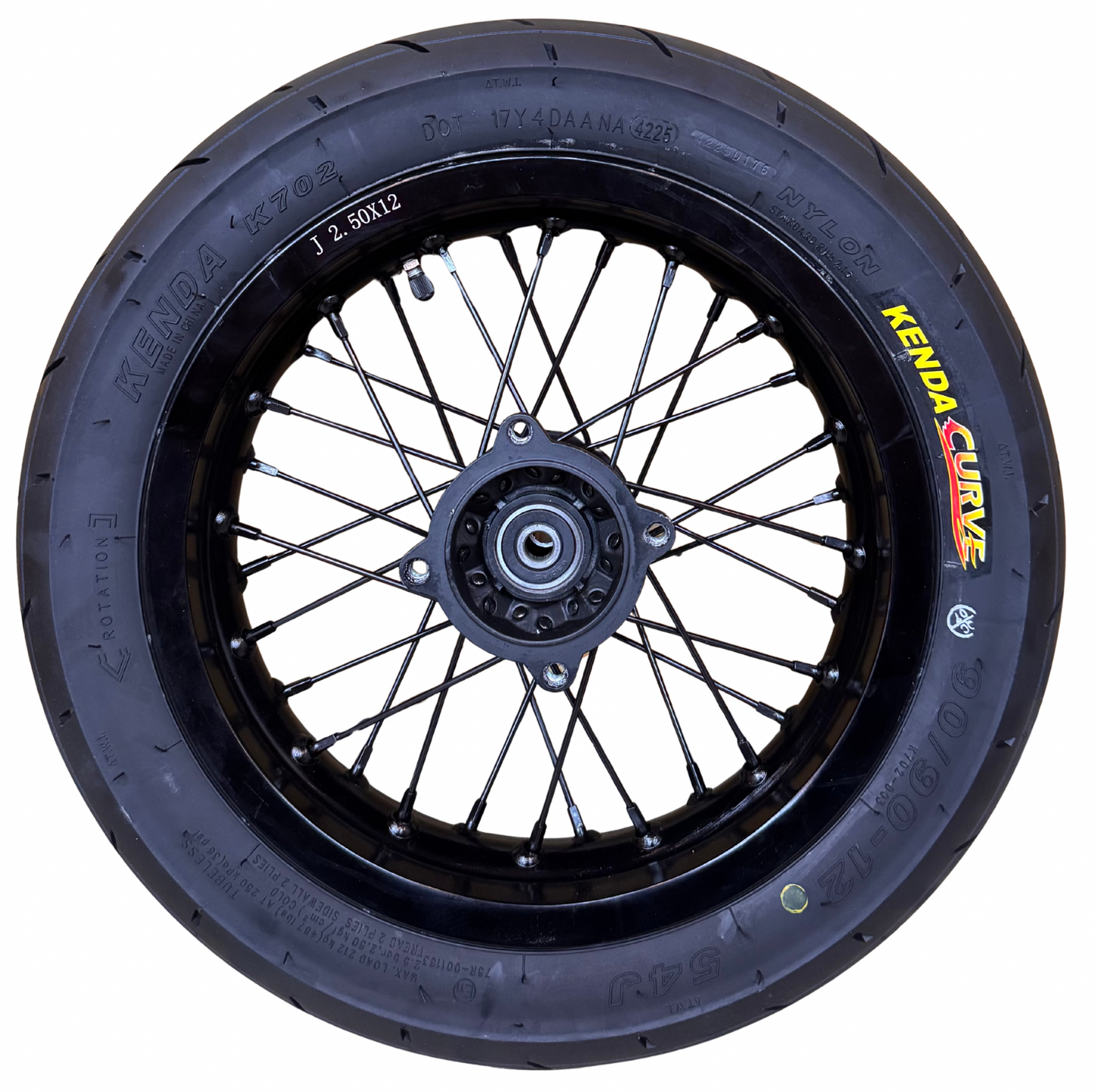 Razor MX or SX 12" Supermoto Wheel Kit