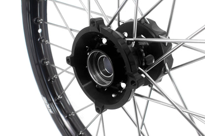 KKE Factory Size Small Kid's Wheels 17" 14" GLM Rims For KTM SX 85 2021-2024 Husky TC85 GASGAS MC85 Black Hub