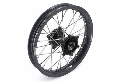 KKE 19/16 Factory Size Kids Big Wheels Rims Fit KTM SX 85 2021-2024 Husqvarna TC85 GAS AGS MC85 Black Hub