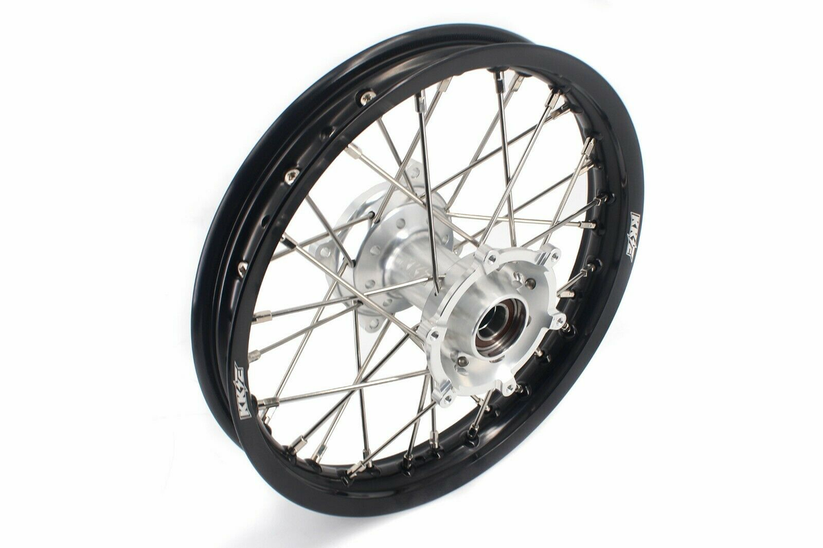 KKE 19"*1.6 & 16"*1.85 Kid's Big Wheels Fit KTM SX 85 Husqvarna TC85 GAS GAS MC85 2021-2024 Silver Hub