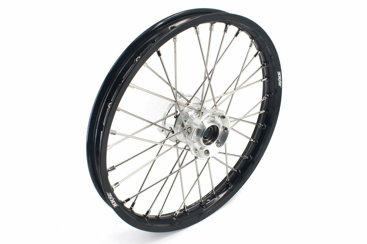 KKE 19"*1.6 & 16"*1.85 Kid's Big Wheels Fit KTM SX 85 Husqvarna TC85 GAS GAS MC85 2021-2024 Silver Hub