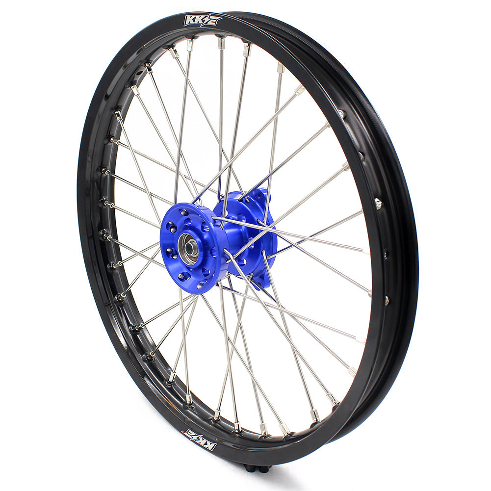 KKE 19 & 16 Kids Wheels fit for Suzuki RM85 RM80 Yamaha YZ80 YZ85 Blue Hub