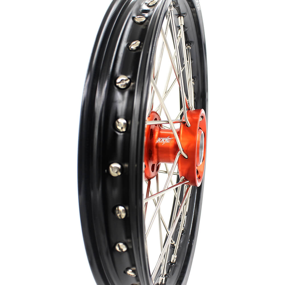 KKE 14"*1.4/12"*1.6 Kid's Small Wheels Rims Set Fit KTM SX 65 2002-2024