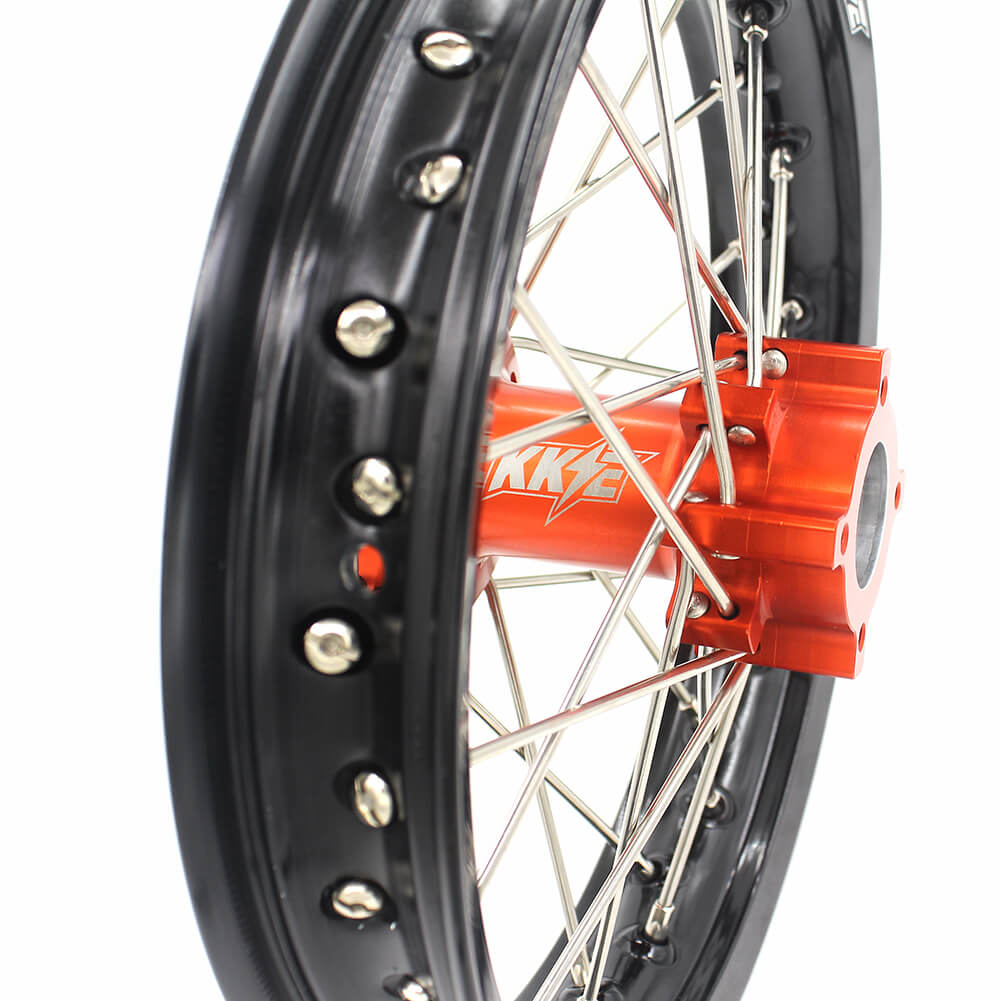 KKE 14"*1.4/12"*1.6 Kid's Small Wheels Rims Set Fit KTM SX 65 2002-2024