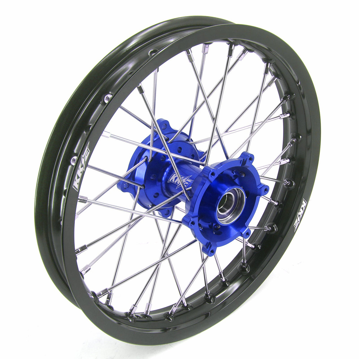 KKE 17/14 Factory Size Kids Big Wheels Rims Fit KTM SX 85 2025 Husqvarna TC85 2025-2026 Blue