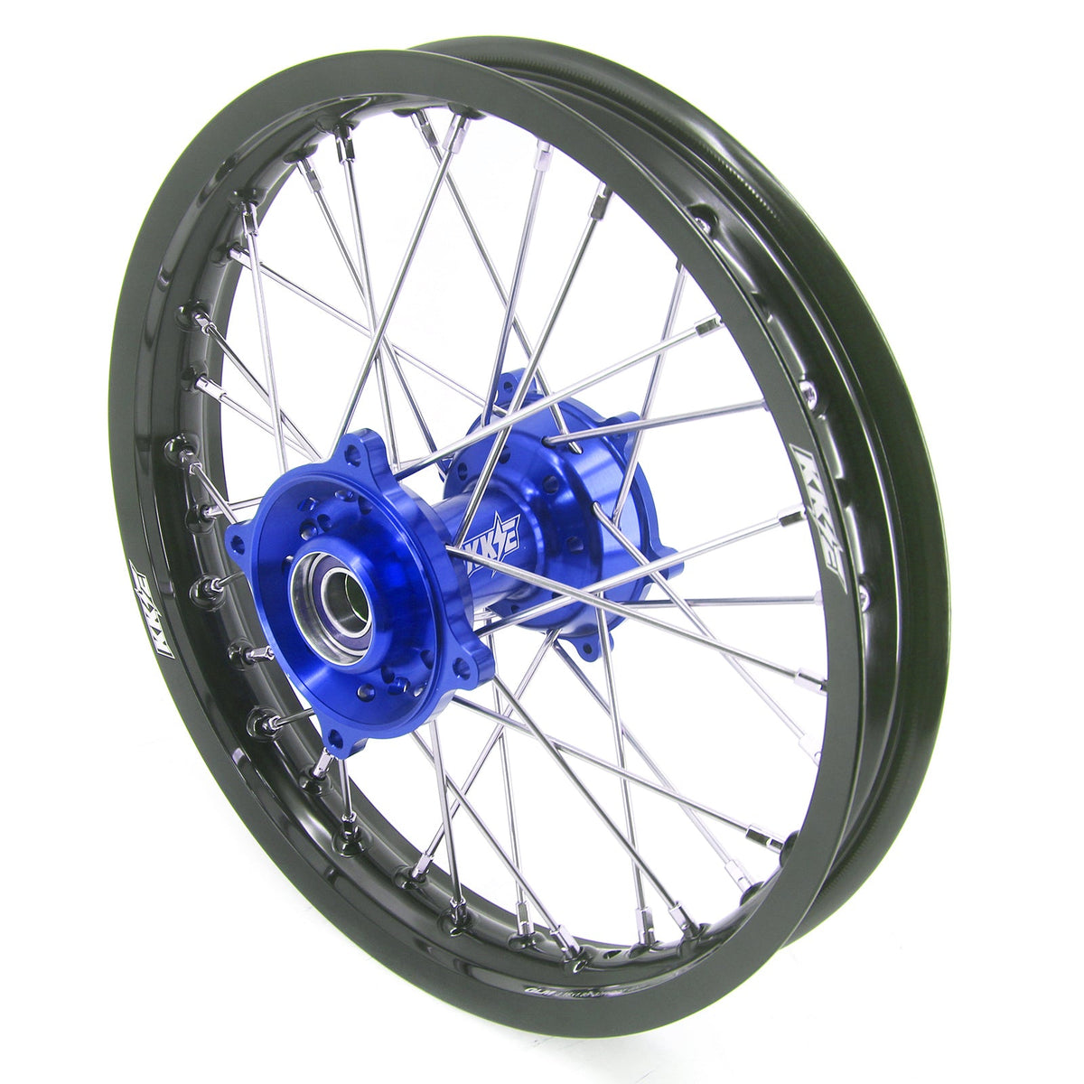 KKE 17/14 Factory Size Kids Big Wheels Rims Fit KTM SX 85 2025 Husqvarna TC85 2025-2026 Blue