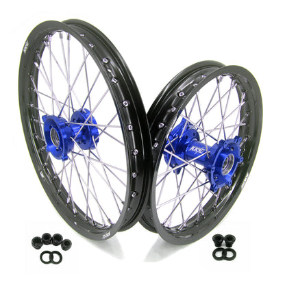 KKE 17/14 Factory Size Kids Big Wheels Rims Fit KTM SX 85 2025 Husqvarna TC85 2025-2026 Blue