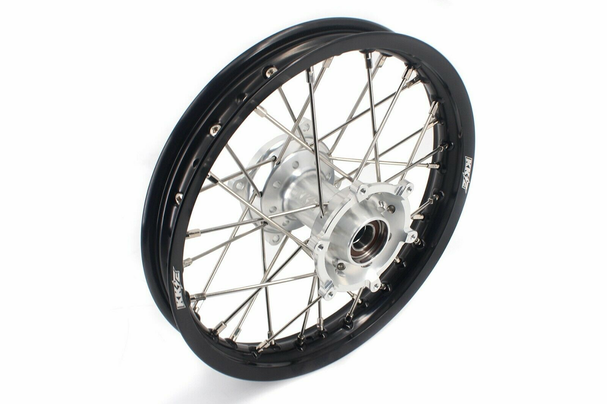 KKE 19"*1.6 & 16"*1.85 Kid's Big Wheels Fit KTM SX 85 Husqvarna TC85 GAS GAS MC85 2021-2024 Silver Hub