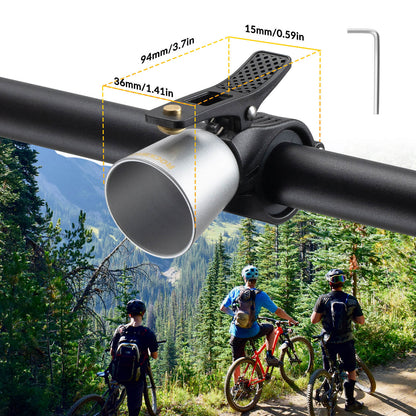 ROCKBROS Bike Bell – Loud Sound for MTB & Road Bikes