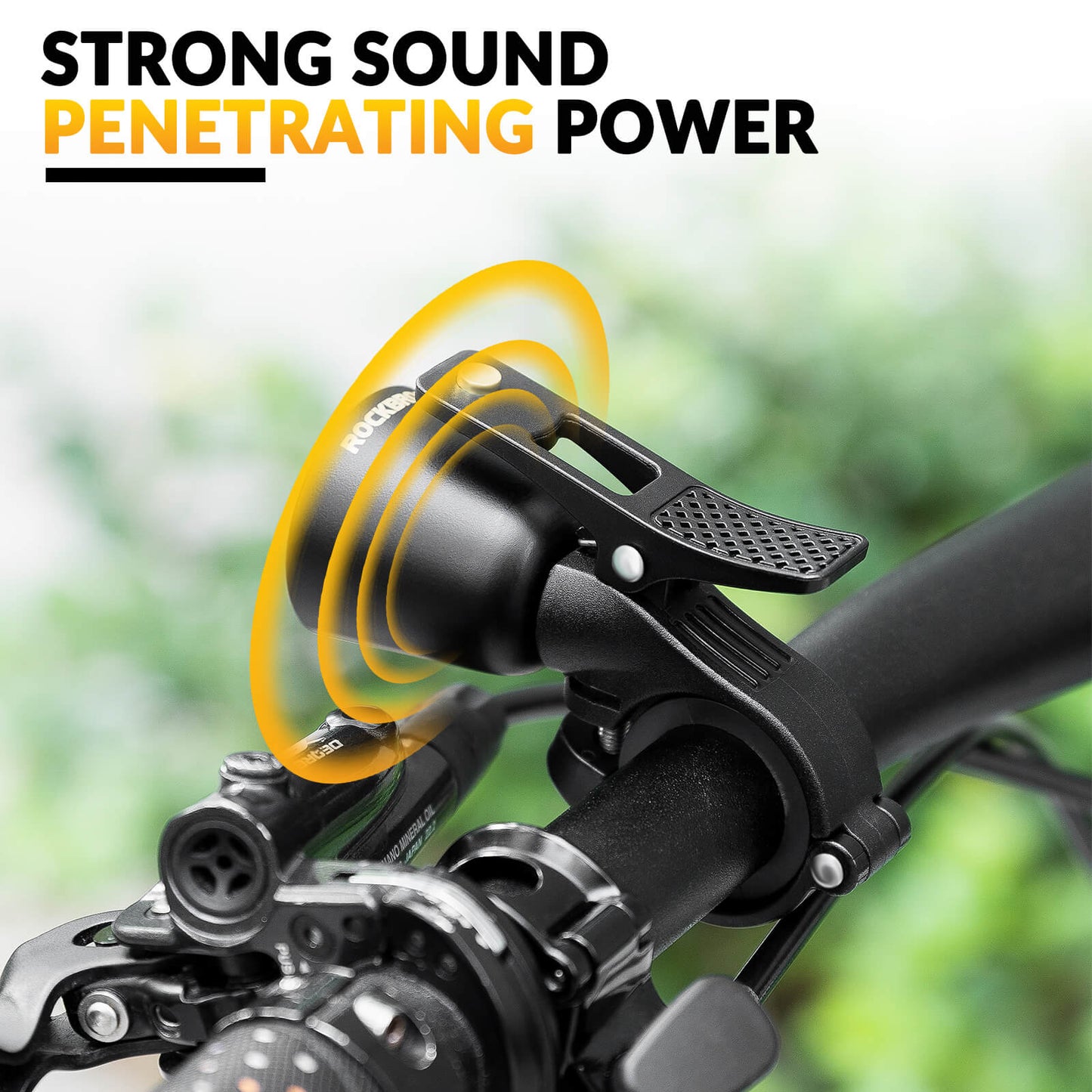 ROCKBROS Bike Bell – Loud Sound for MTB & Road Bikes