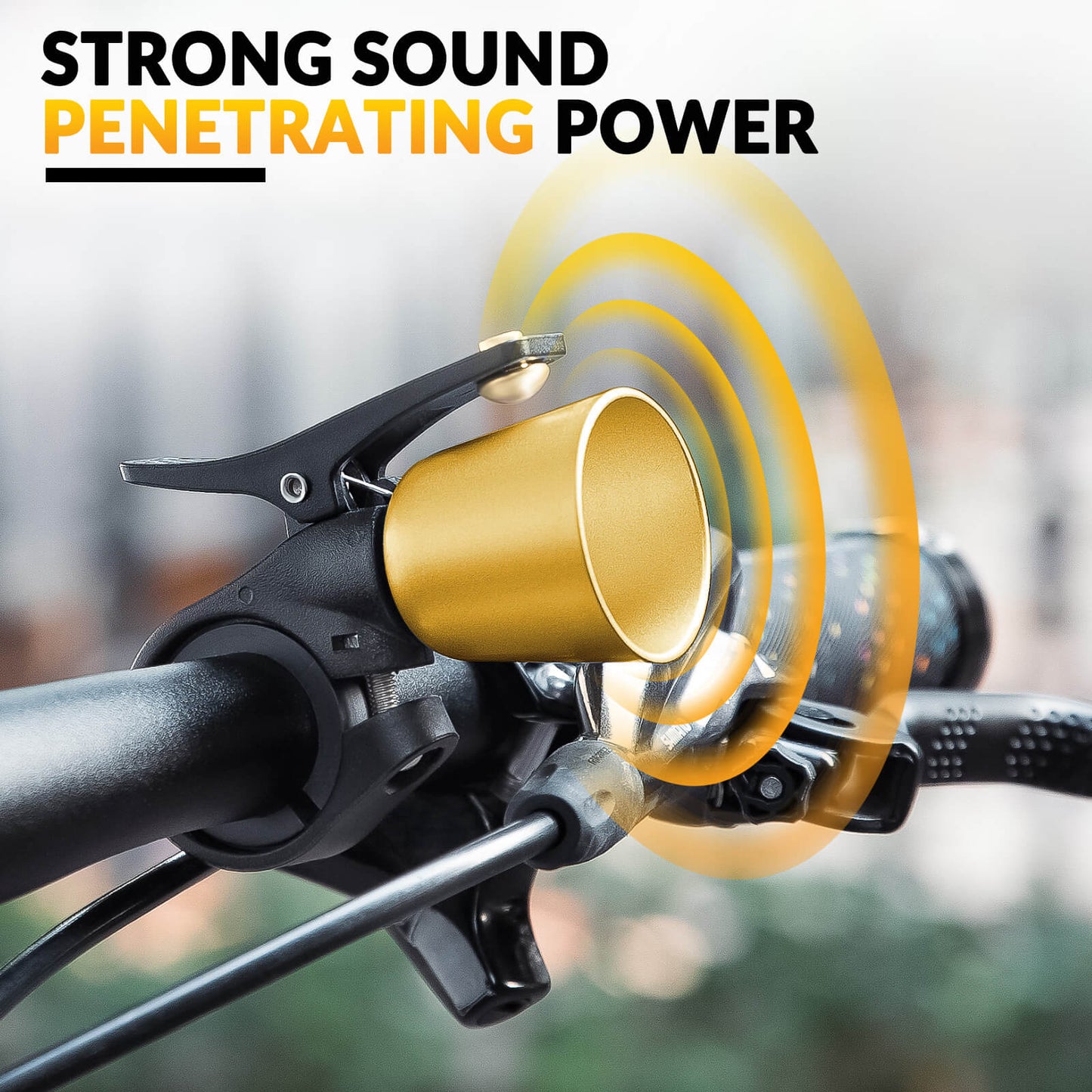 ROCKBROS Bike Bell – Loud Sound for MTB & Road Bikes