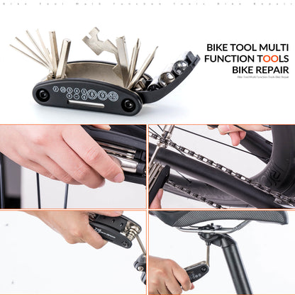16 In 1 Multi-Function Bike Tool Kit