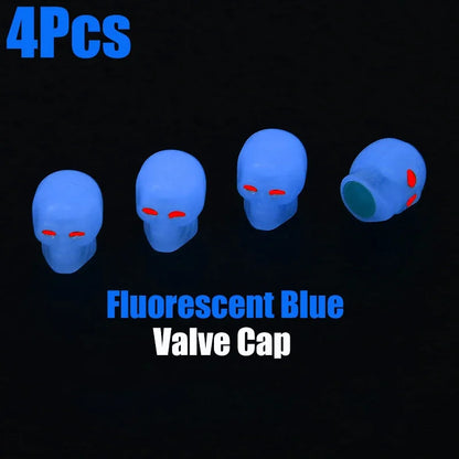 ABS Skull Valve Stem Caps