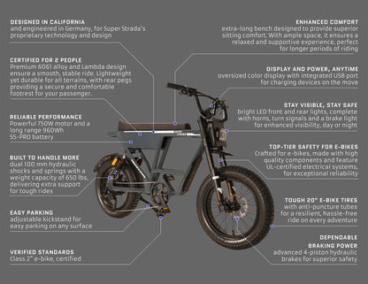 Super Strada - RAGE - Sports Utility E-Bike