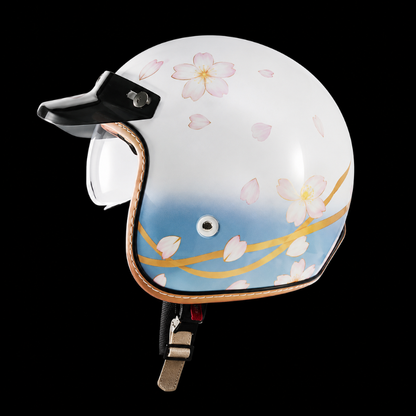 The Street King - Vintage Open Face Helmet - DOT & ECE Approved